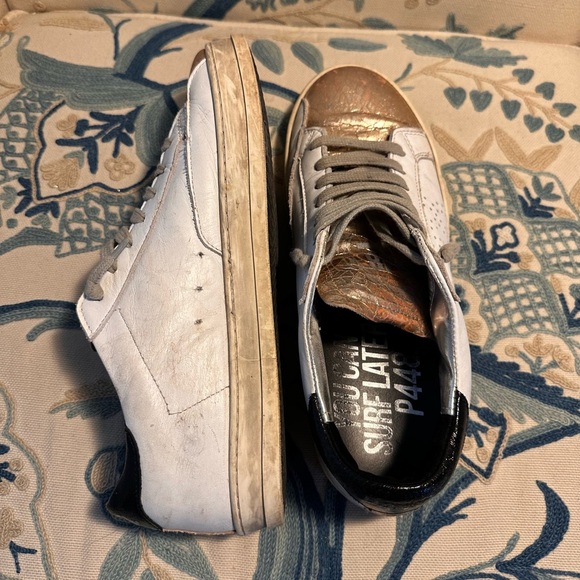 P448 John Low Copper Sneakers.  Size 9.5 - Picture 4 of 6